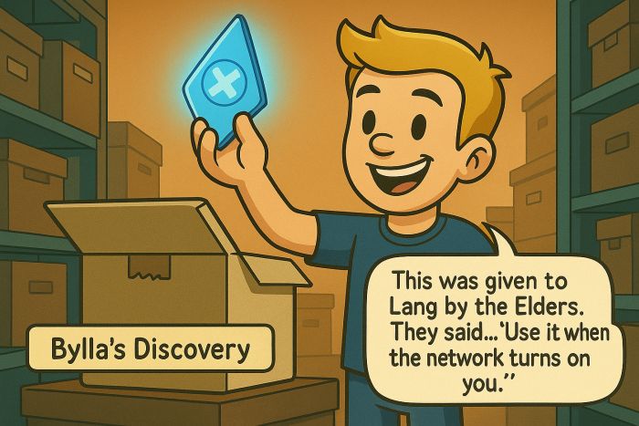 Bylla finds data shard