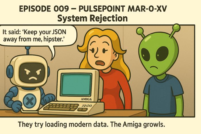 Amiga rejects modern data