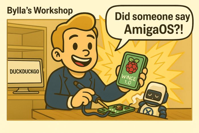 Bylla hears AmigaOS