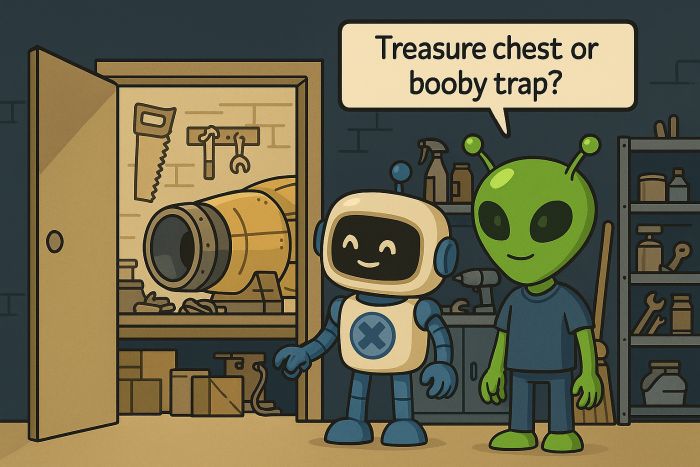 The hidden toolshop