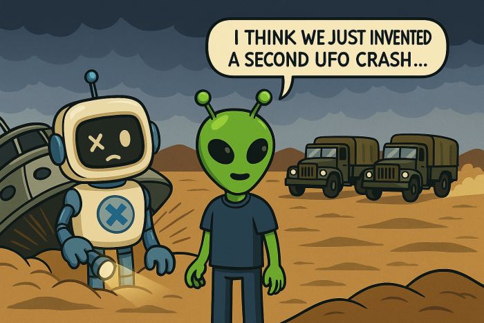 Second UFO crash