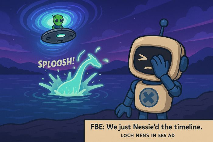 Accidental Loch Ness drop