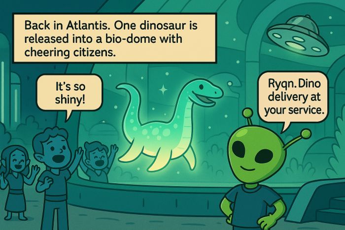 Atlantis celebrates